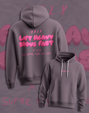 Hoodies "Lift Heavy Move Fast"
