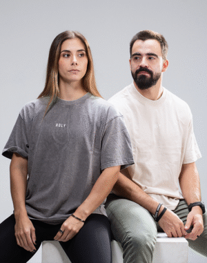 Acid Wash T-shirt Holy Ft. NRG